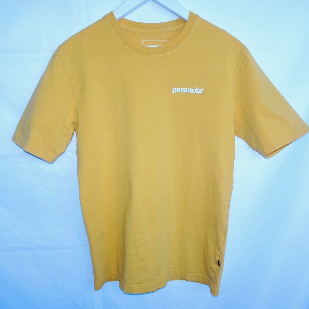 Simons Paranoia Mustard Yellow Tshirt